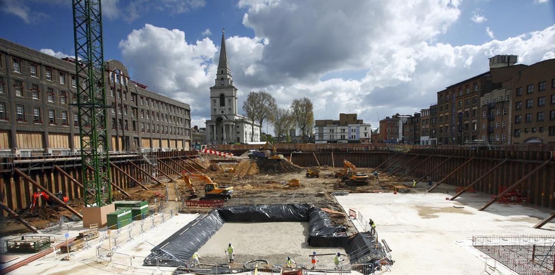 Substructure Construction & Civil Engineering in London | John F Hunt