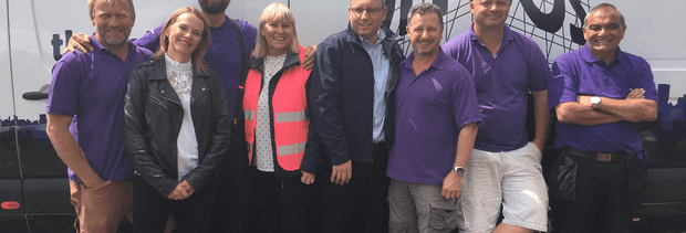 John F Hunt Power Supports BBC One’s DIYSOS!