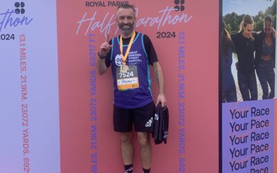 Rocky Sivell Shatters Personal Best at London Royal Parks Half Marathon for a Great Cause!